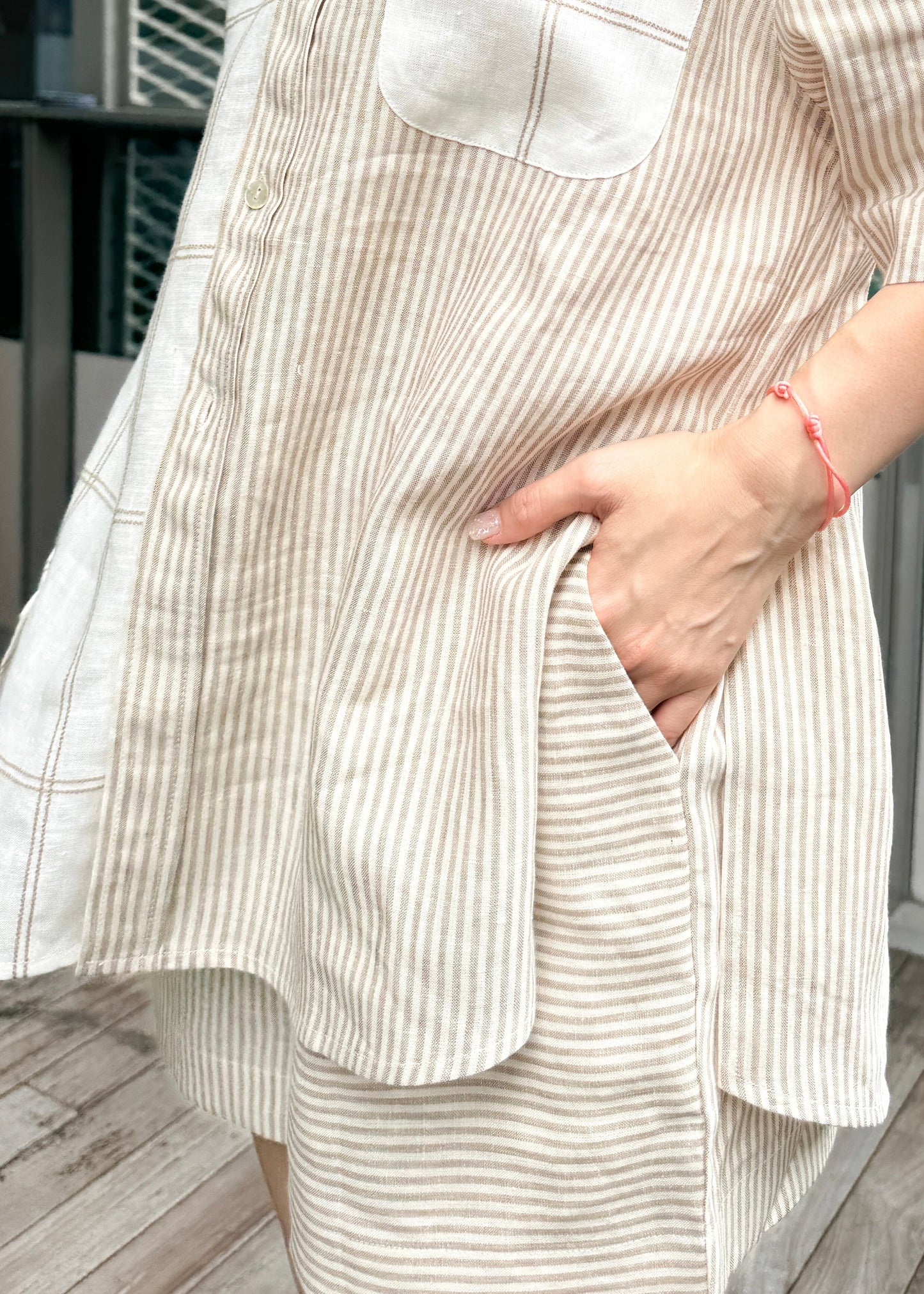 linen LiNi shorts