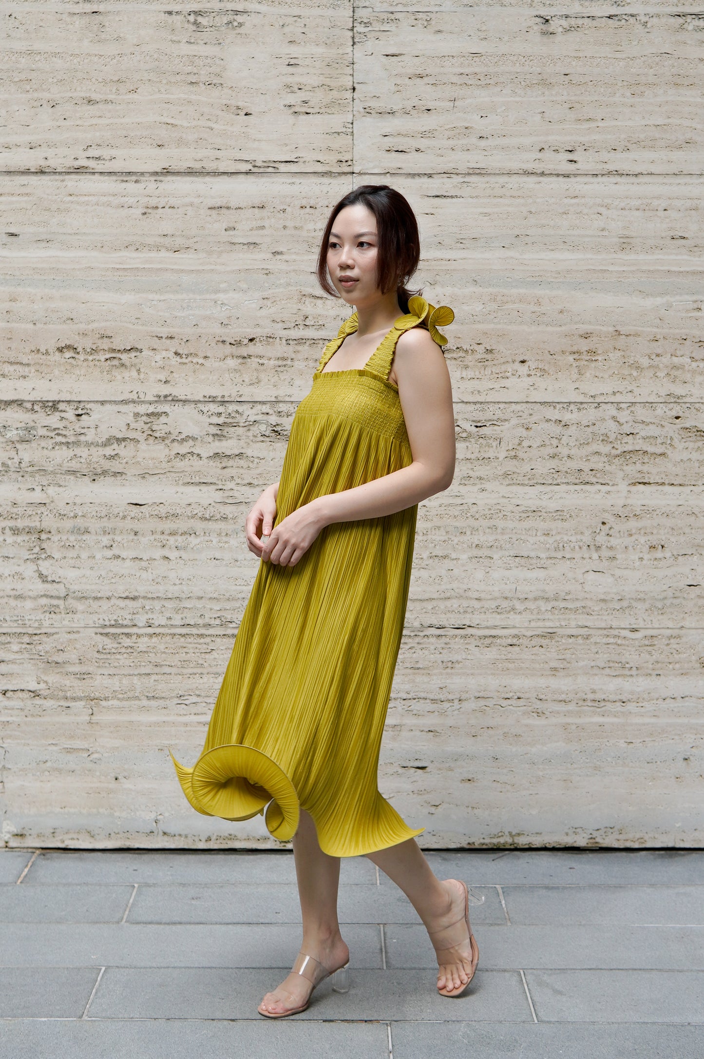 Joy Double Curl Dress