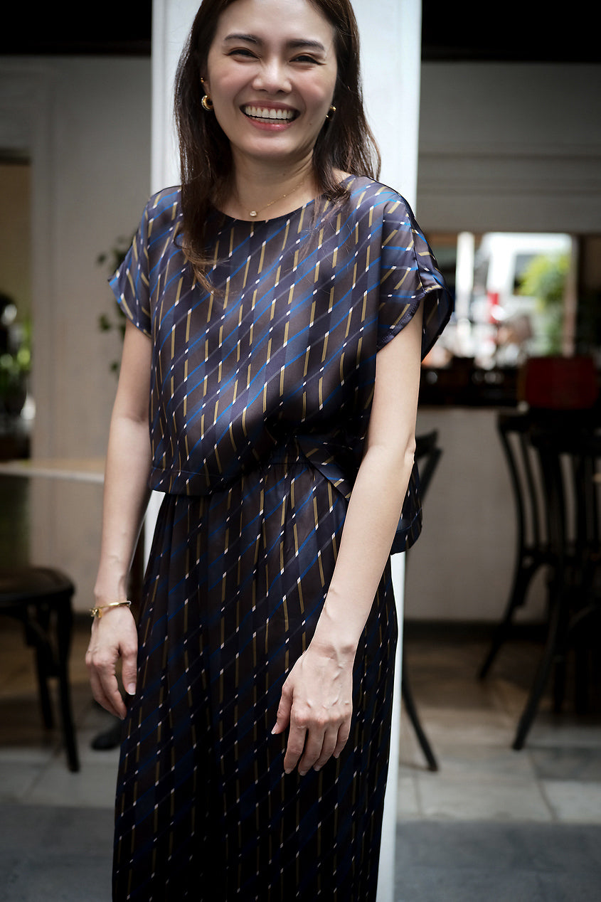 silky satin summer set