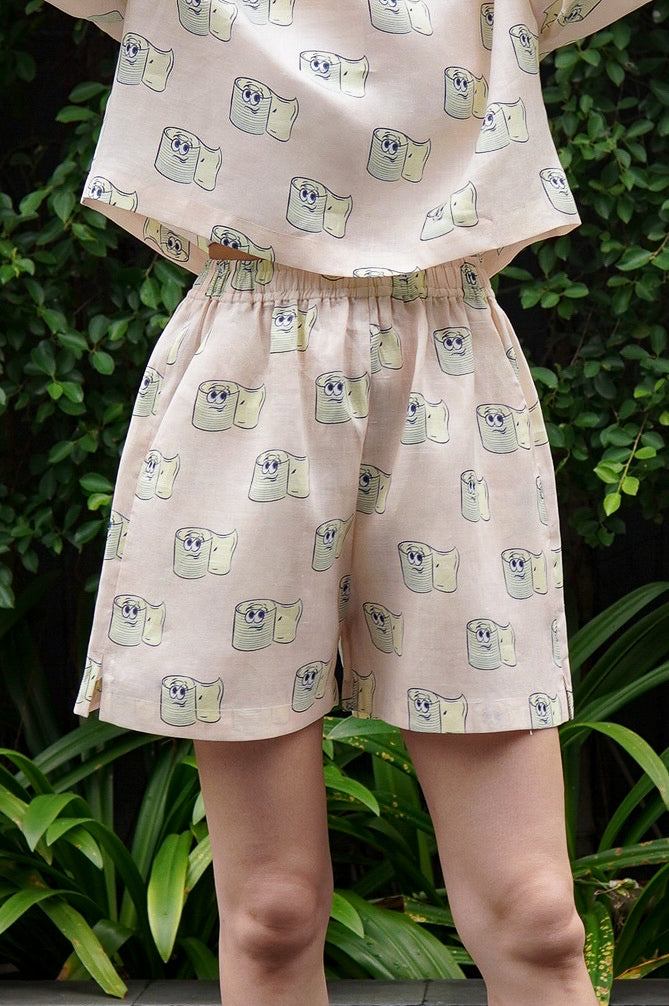 linen LiNi shorts
