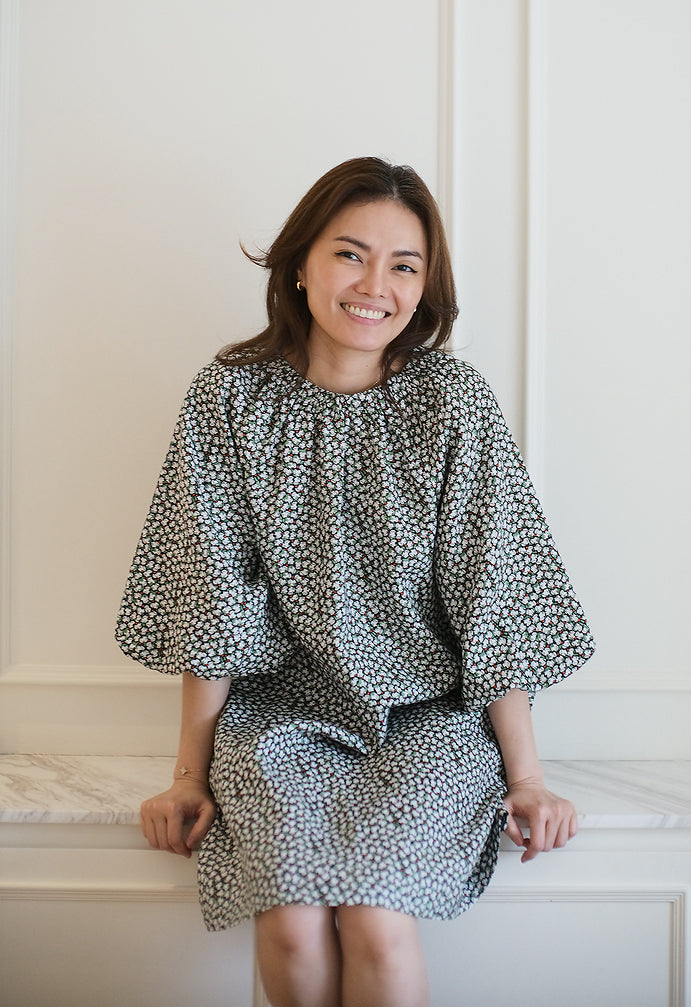 linen paula dress