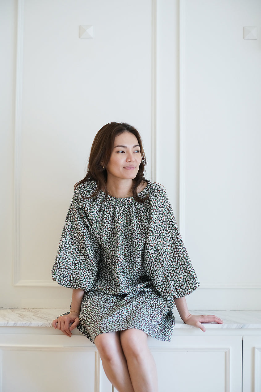 linen paula dress