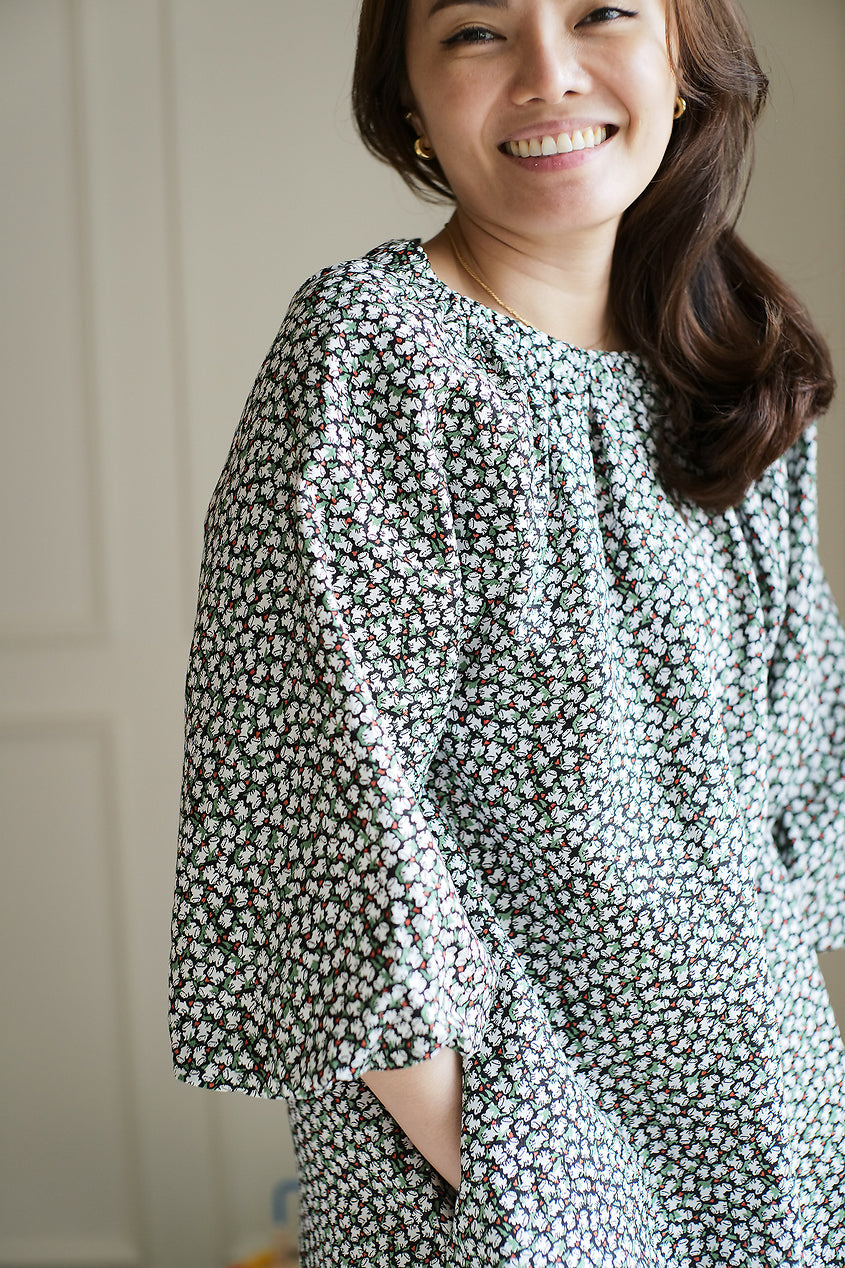 linen paula dress