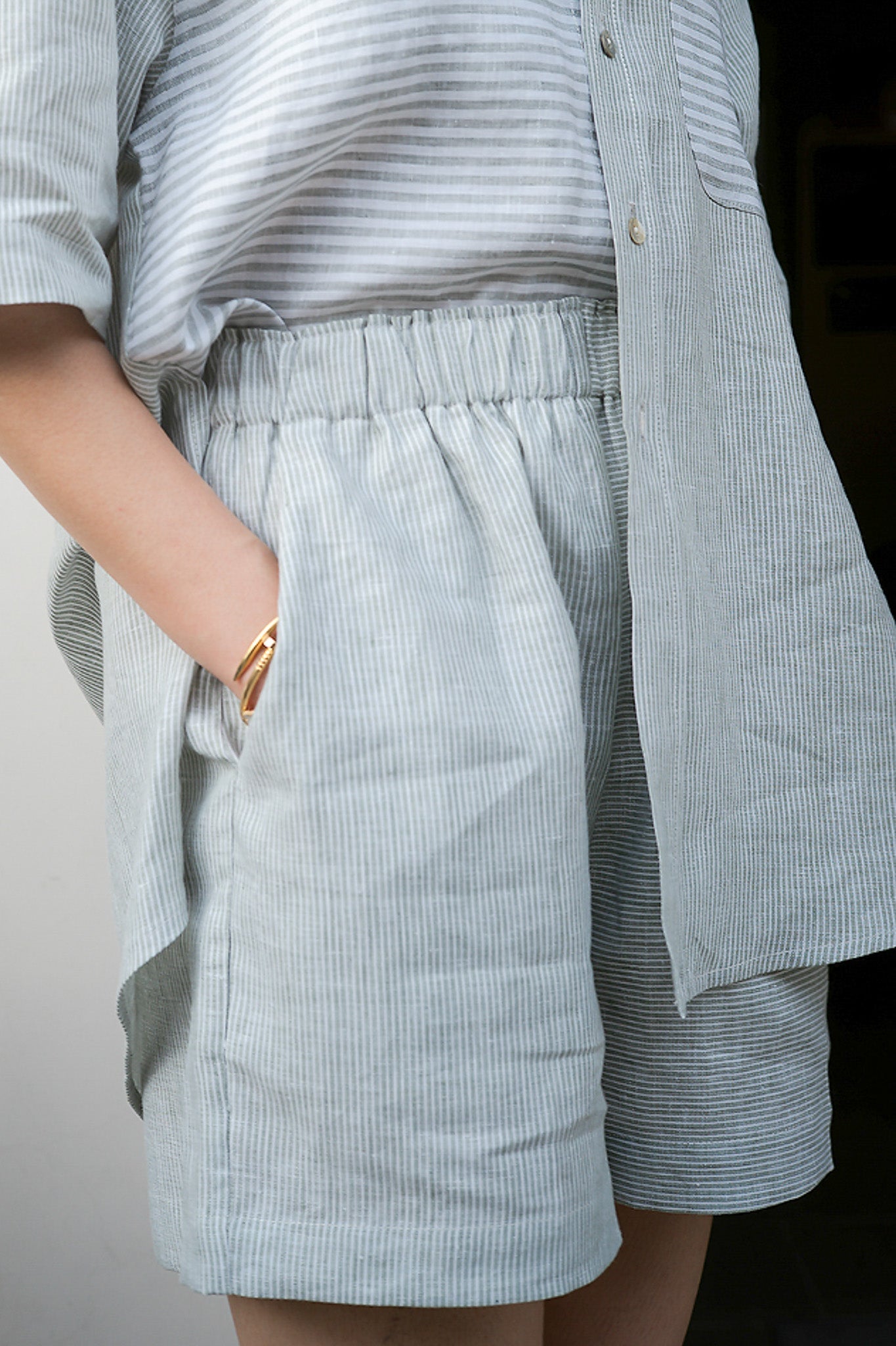 linen LiNi shorts