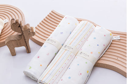 Bamboo Muslin Swaddle Cloth (4pcs)