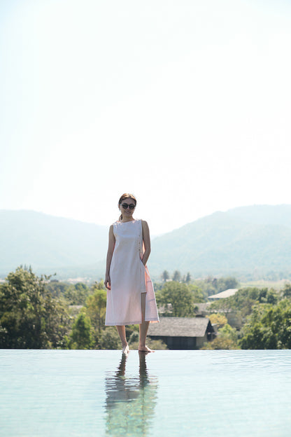 linen eva dress set (pre-order)