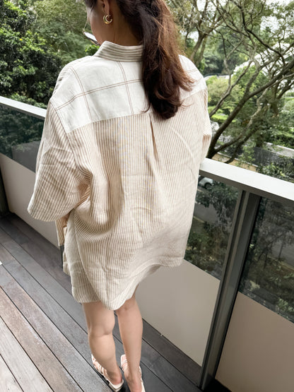 linen lexi top