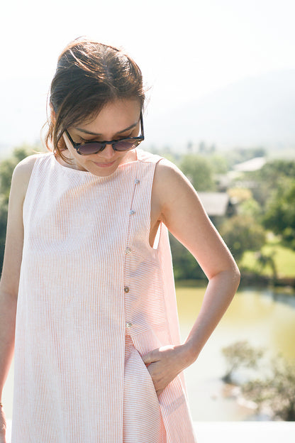 linen eva dress set (pre-order)