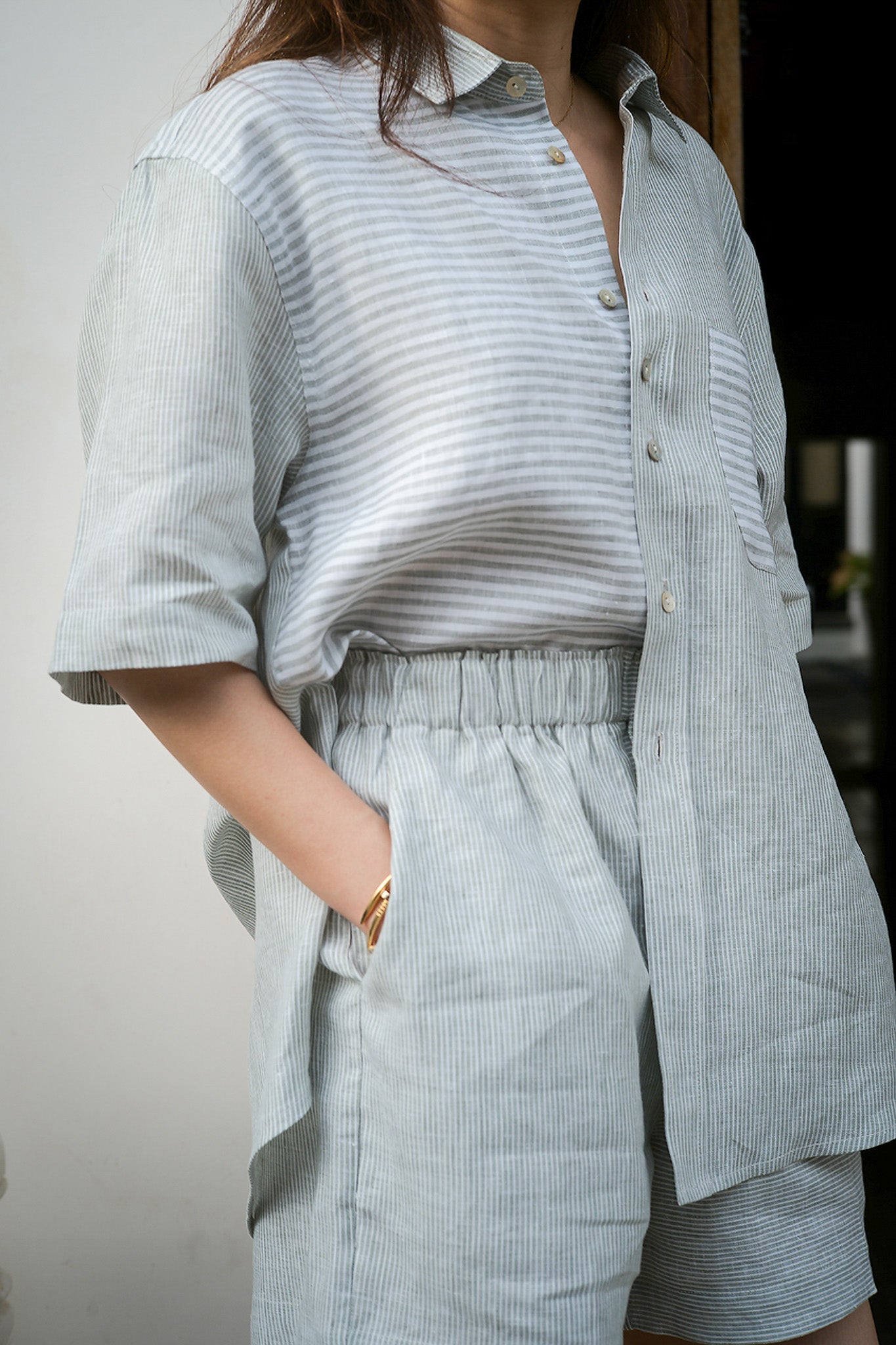 linen lexi top