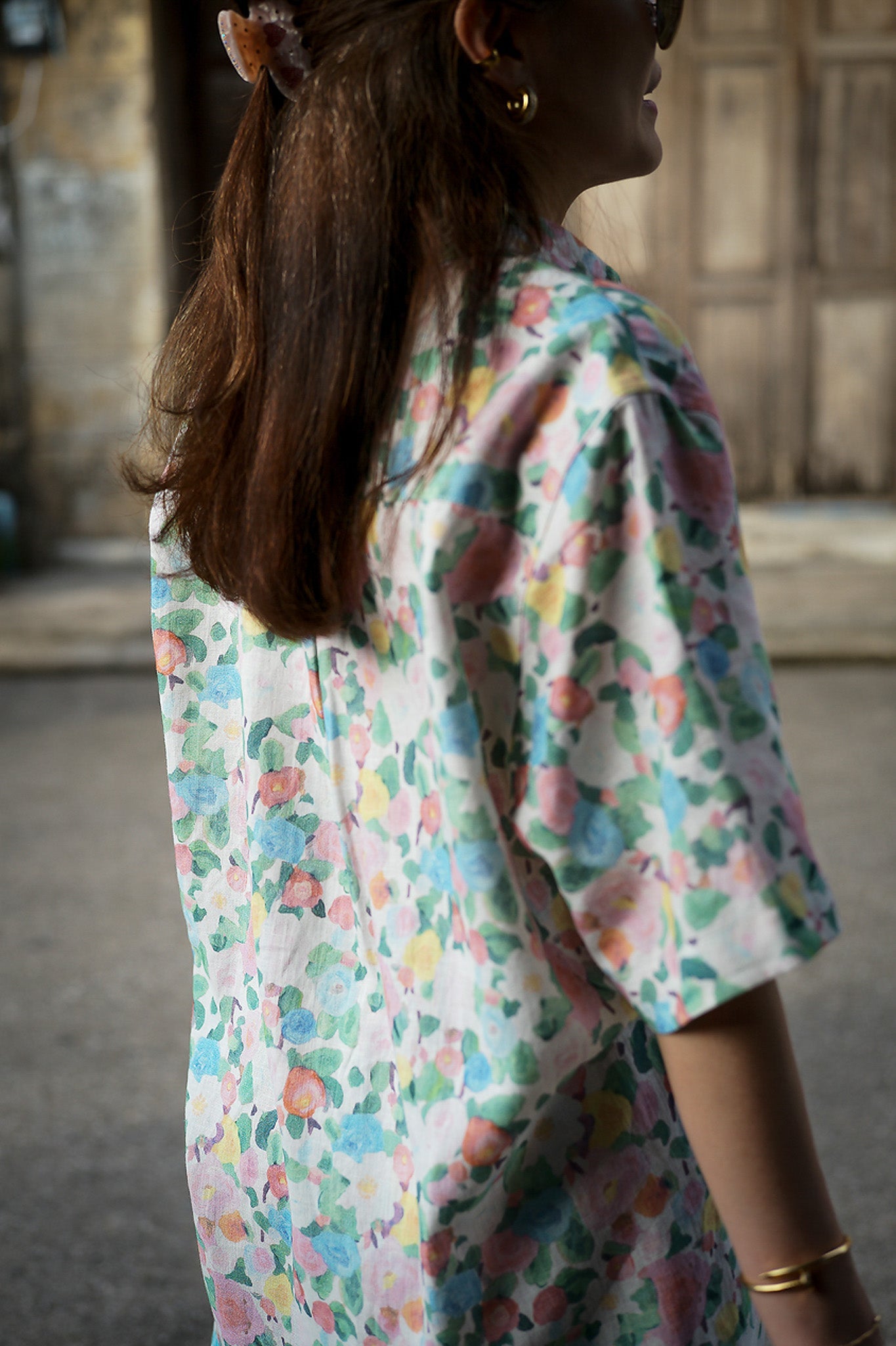 linen lexi top