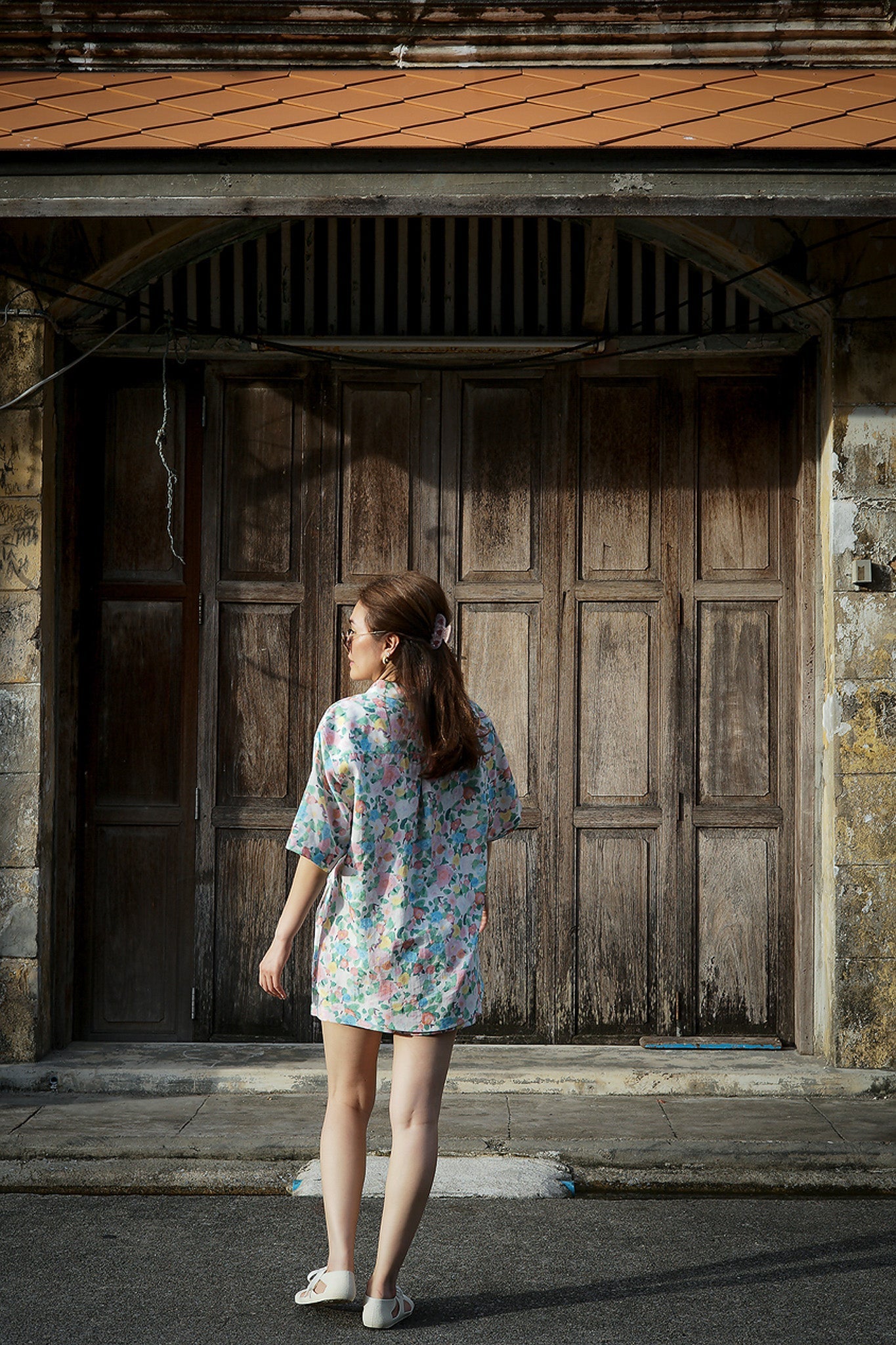 linen lexi top