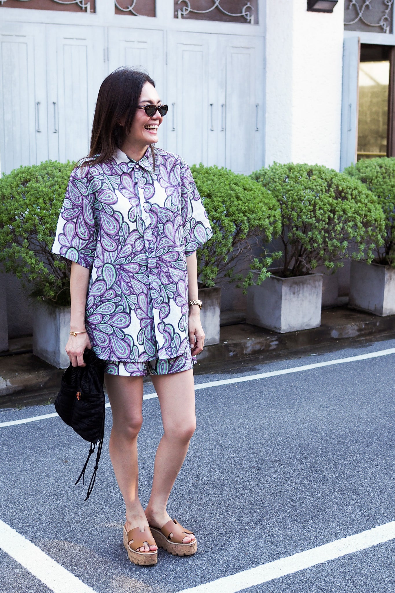 linen lexi top