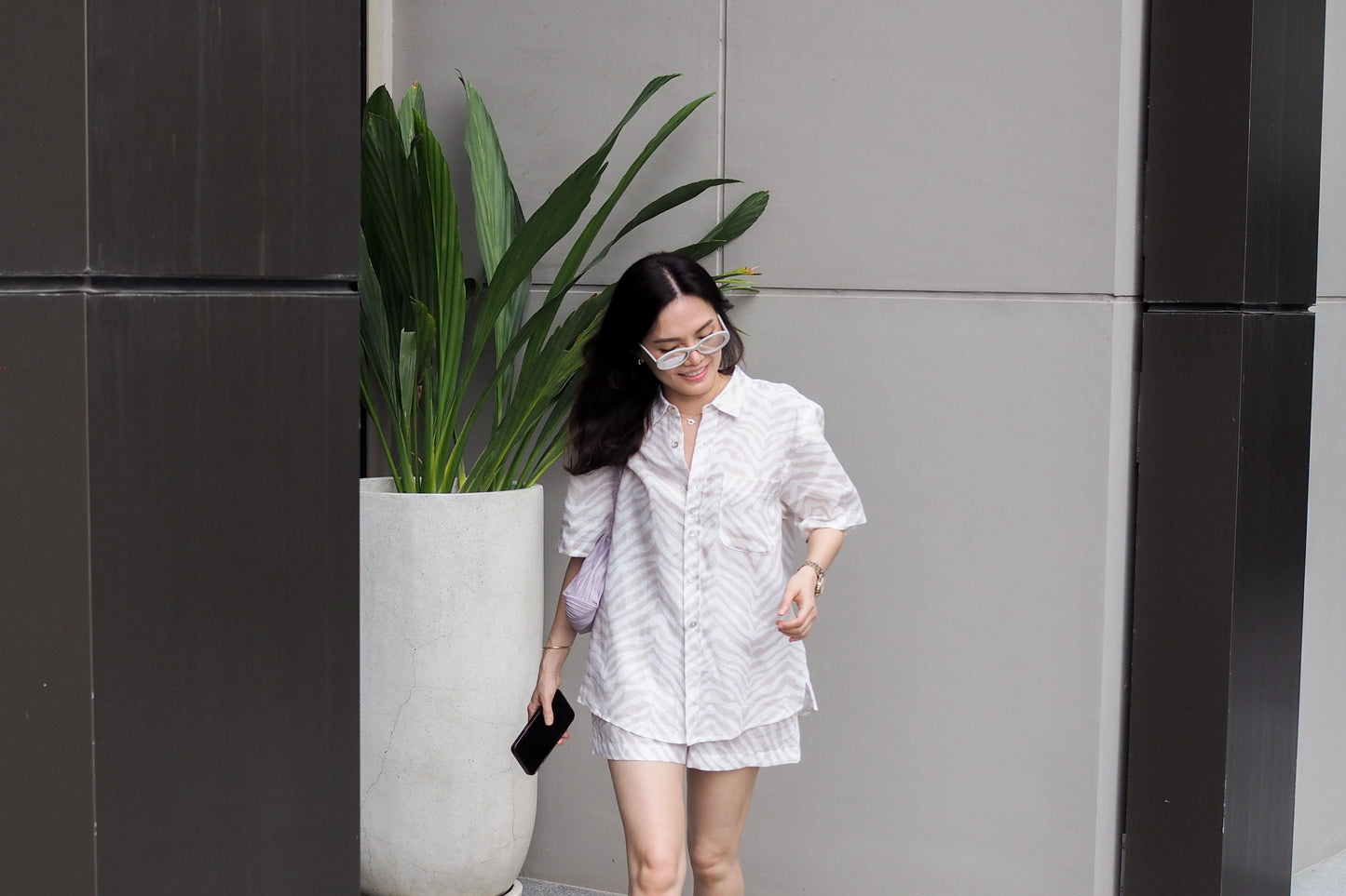 linen lexi top