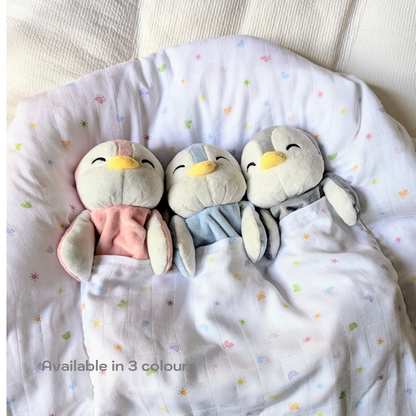 Bamboo Penguin Security Blanket